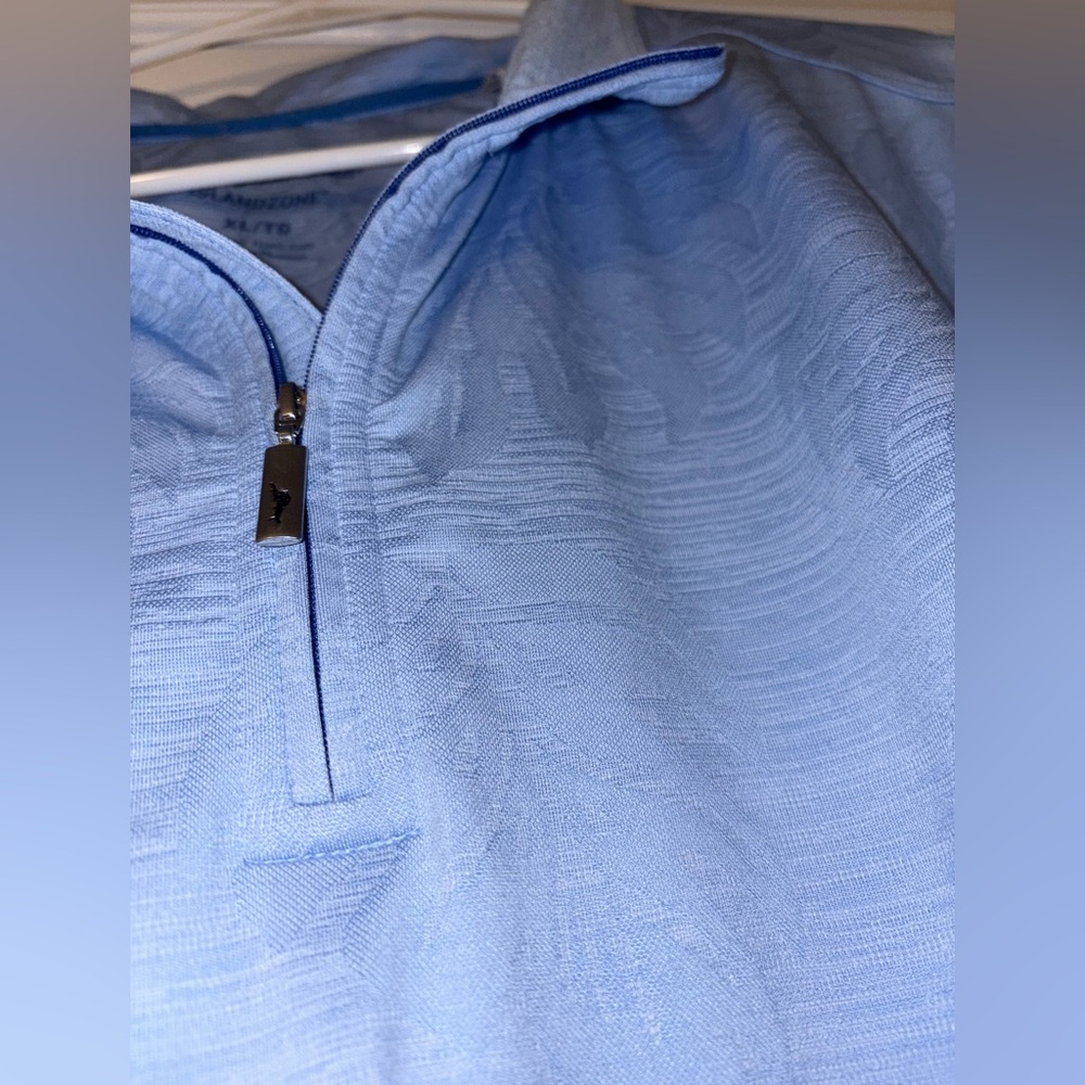 Tommy Bahama Palm Pro Half-Zip IslandZone® Sweatshirt - Picture 3 of 5